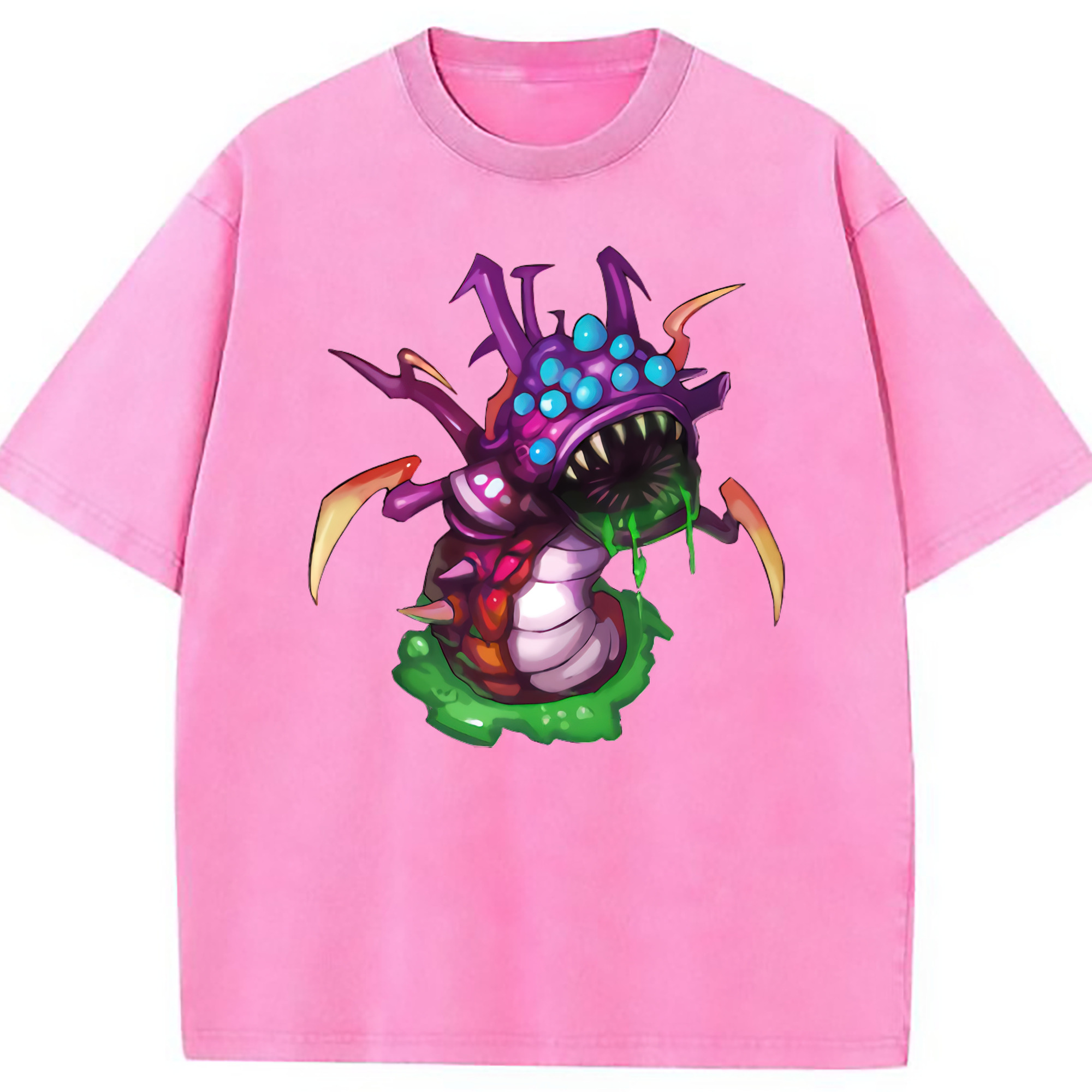 （画像用） リーグ・オブ・レジェンド League of Legends LOL 綿100% ヴィンテージ風 半袖Tシャツ（フロントプリント）
